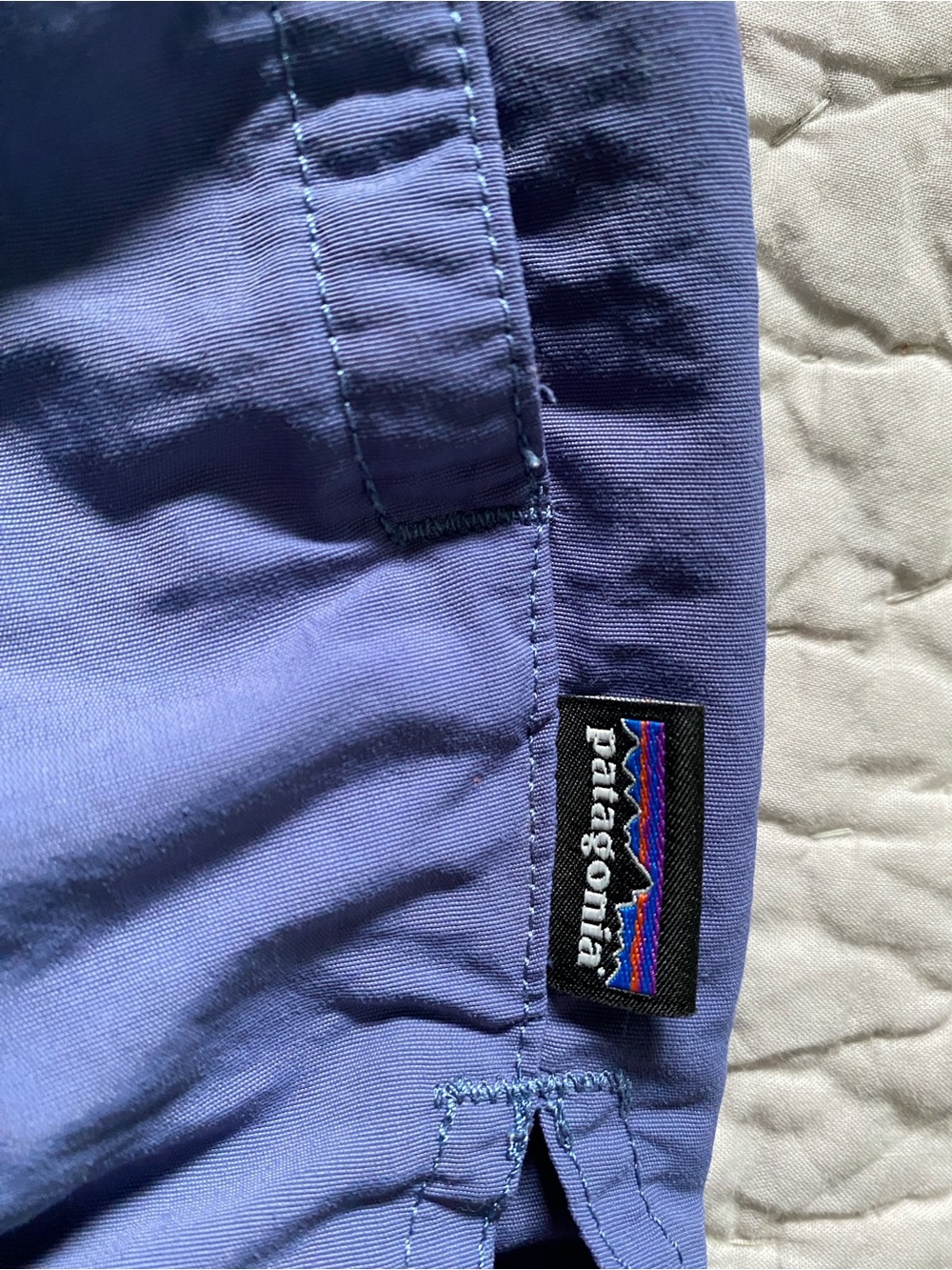 Patagonia Women's Barely Baggies Violet Blue - Picture 3 of 7